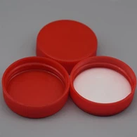 38/400 Ribbed Skirt Universal PP Screw Cap Dengan Segel