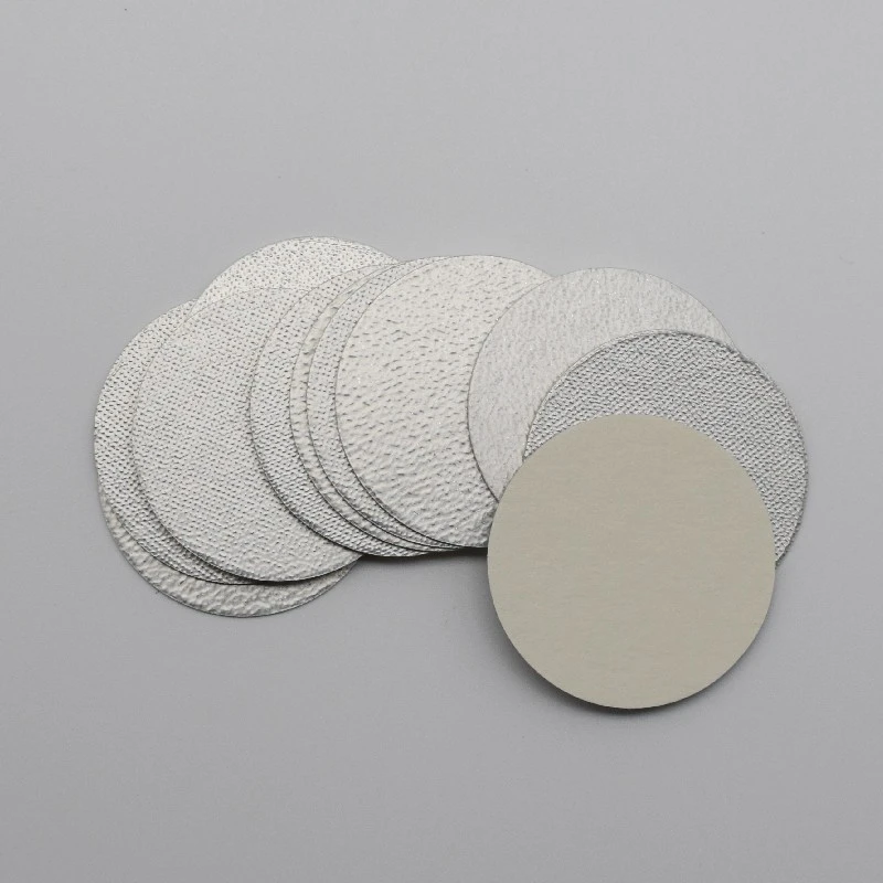 High Quality Two Piece Induction Aluminum Foil Paper Backed Seal Liner Honey Glass Jar