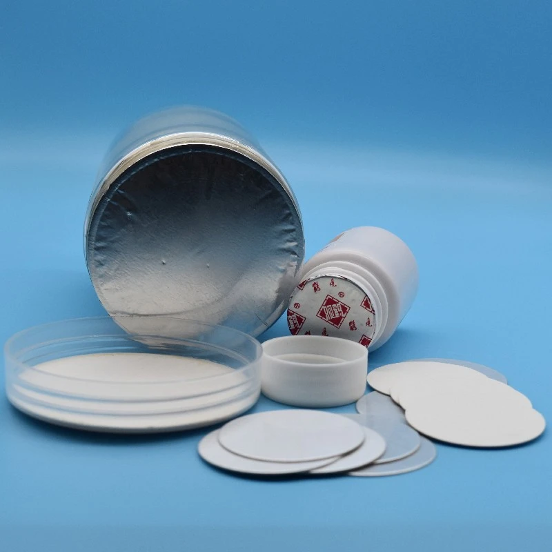 High Quality Two Piece Induction Aluminum Foil Paper Backed Seal Liner Honey Glass Jar
