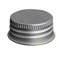 Tutup Botol Minuman Aluminium Berulir Logam Berkualitas Tinggi 28mm