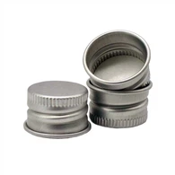 Tutup Logam Aluminium Bulat 28mmm Dijual Laris